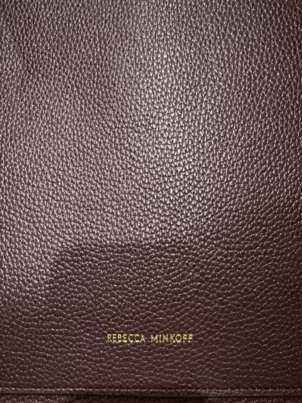 REBECCA MINKOFF MEGAN LEATHER TOTE HANDBAG - Picture 6 of 8
